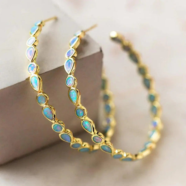 Pendientes Vintage Blue Opar