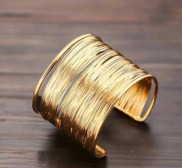 Pulsera dorada vintage